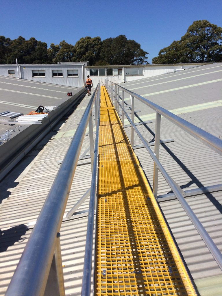 Safety Systems Metal Roofing Project